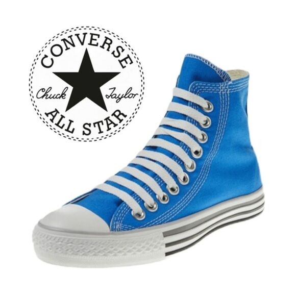 Converse Chuck Taylor Blue All-Stars - 108773F: Men’s‎ 5 Wo’s 7 - Picture 1 of 4